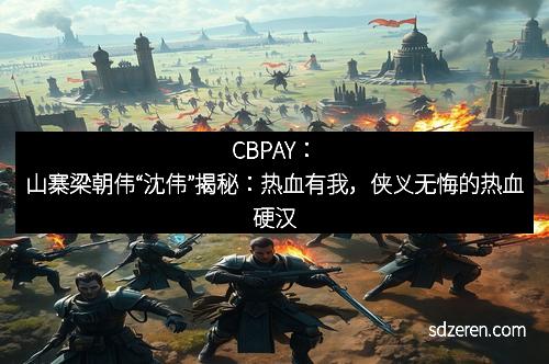 CBPAY：山寨梁朝伟“沈伟”揭秘：热血有我，侠义无悔的热血硬汉